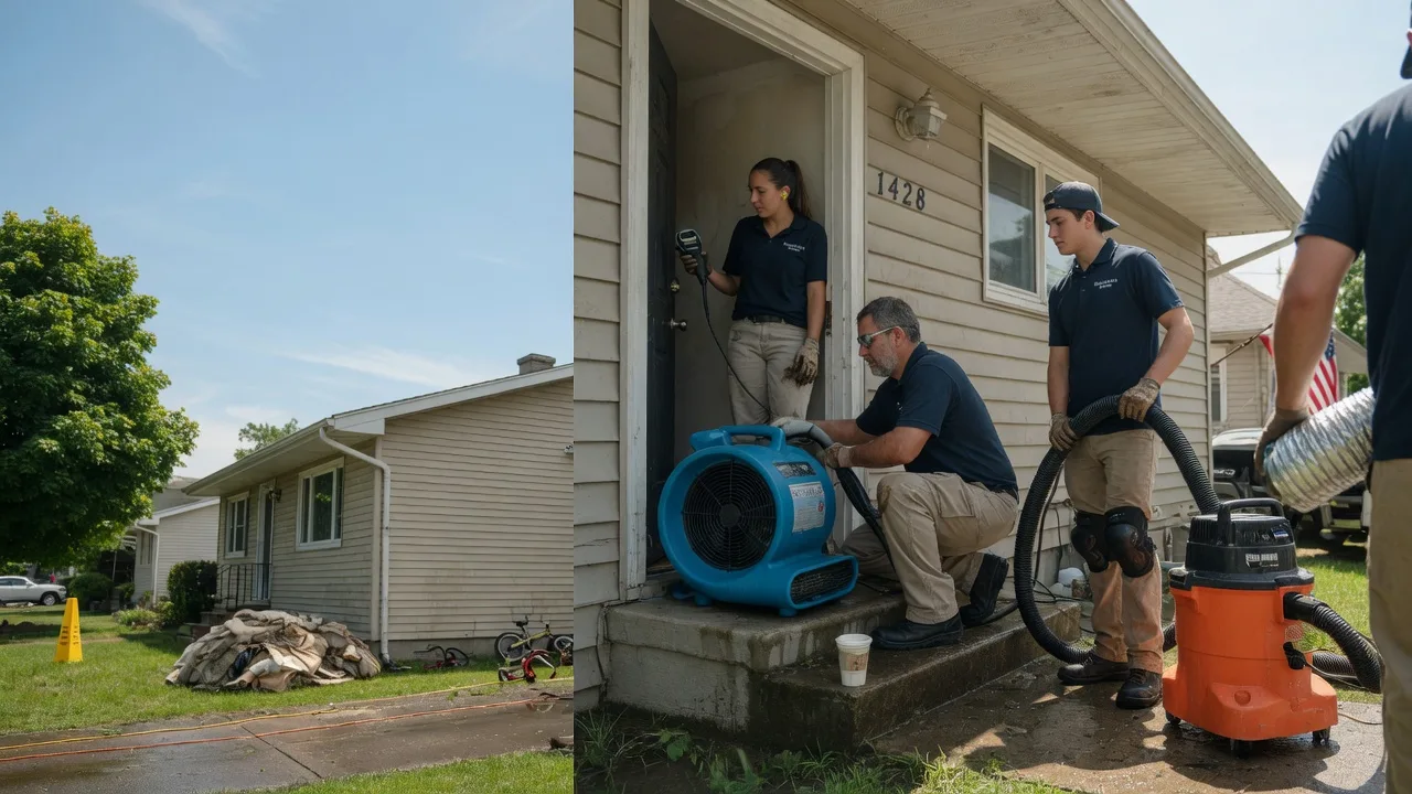Water Damage Restoration in Worthington, WV near me
